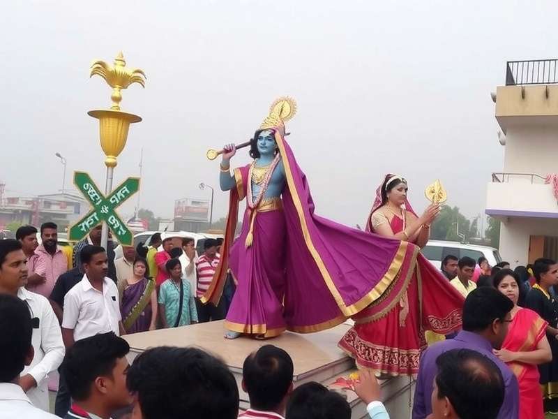 Leela Of Lord Krishna - Cultural Celebration Krishna Festival Celebration